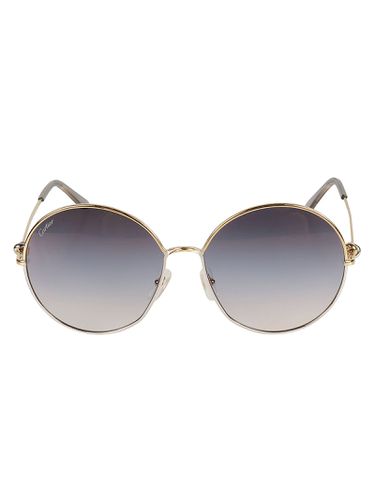 Round Classic Sunglasses - Cartier Eyewear - Modalova