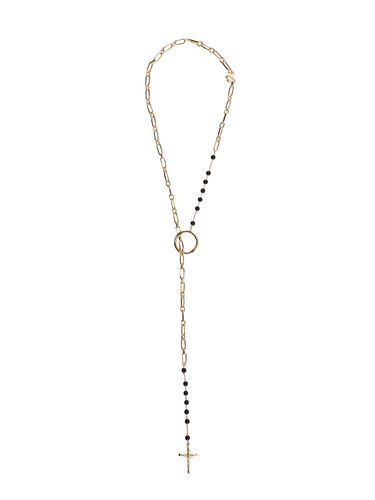 Cross Rosary Necklace - Dolce & Gabbana - Modalova