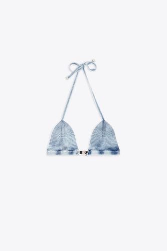 Chaqm-teale Ribbed knit indigo bra-top - M-Teale - Diesel - Modalova