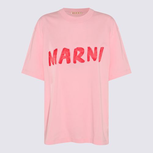 Marni Pink Cotton T-shirt - Marni - Modalova