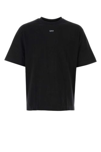 Black Cotton Oversize T-shirt - Off-White - Modalova