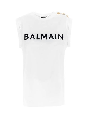 Balmain Logoed T-shirt - Balmain - Modalova