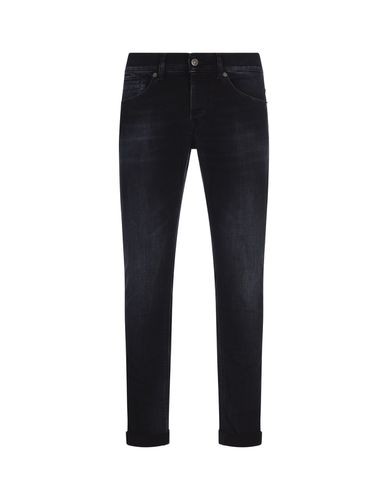 George Skinny Jeans In Very Dark Stretch Denim - Dondup - Modalova