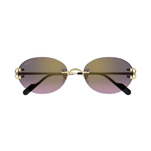 Cartier Eyewear Ct0551s004 - Cartier Eyewear - Modalova