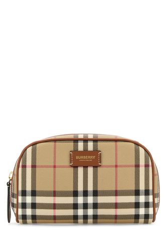 Burberry Ls Sm Cosmetic Pouch Dfc - Burberry - Modalova