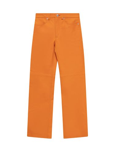 J. W. Anderson Orange Leather Pant - J.W. Anderson - Modalova