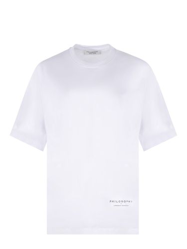 Philosophy Cotton T-shirt - Philosophy di Lorenzo Serafini - Modalova