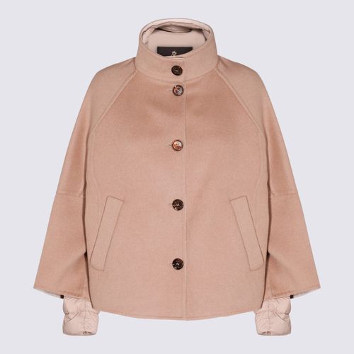 Moorer Beige Wool Down Jacket - Moorer - Modalova