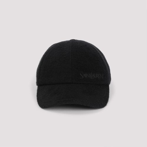 Saint Laurent Sl Embroidered Hat - Saint Laurent - Modalova