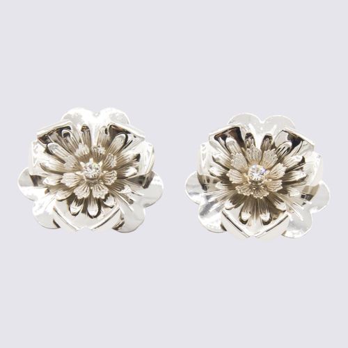 Blumarine Silver Earrings - Blumarine - Modalova