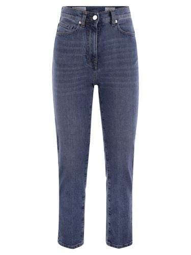 Peserico High Waist Slim Fit Jeans - Peserico - Modalova