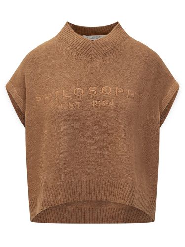 Top With Logo - Philosophy di Lorenzo Serafini - Modalova