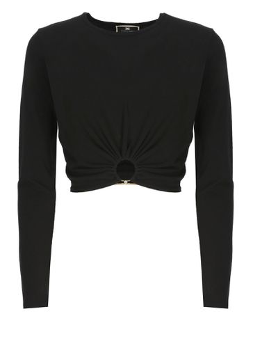 Elisabetta Franchi Viscose Sweater - Elisabetta Franchi - Modalova