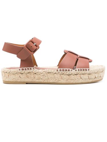Rosy Leather Sandals - Paloma Barceló - Modalova