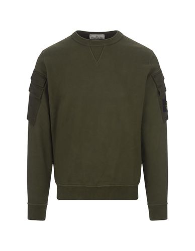 Stone Island Cotton Sweatshirt - Stone Island - Modalova