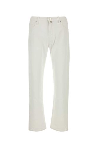 Incotex White Stretch Denim Jeans - Incotex - Modalova