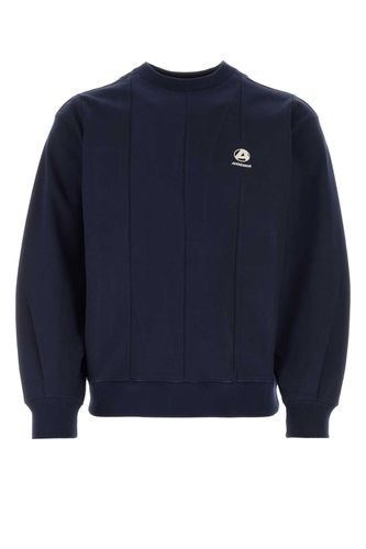 Blue Cotton Blend Sweatshirt - Ader Error - Modalova