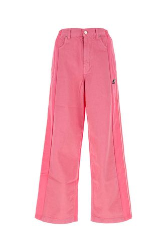 AMBUSH Pink Cotton Wide-leg Pant - AMBUSH - Modalova