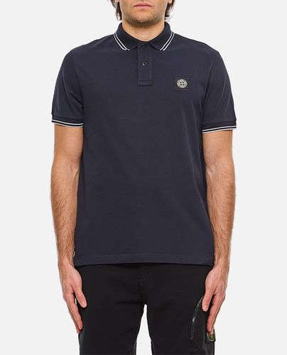 Stone Island Stretch Piqué Polo - Stone Island - Modalova