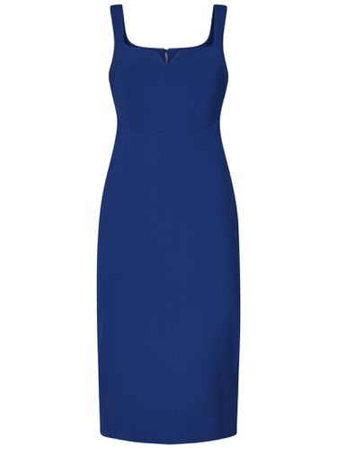 Sleeveless Fitted T-shirt Dress Midi Dress - Victoria Beckham - Modalova