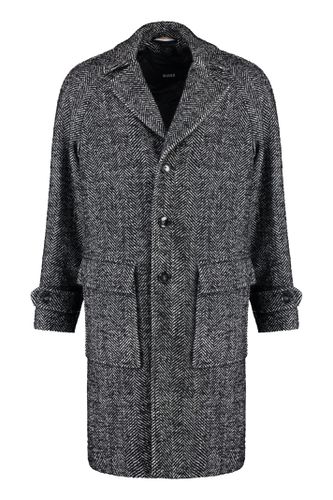 Hugo Boss Wool Blend Coat - Hugo Boss - Modalova