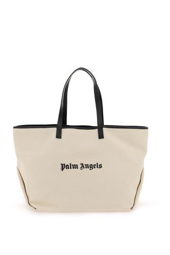 Palm Angels Canvas Tote Bag - Palm Angels - Modalova