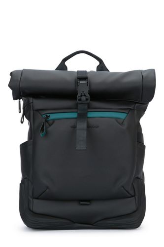 Water Resistant Roll-top Laptop Backpack - Piquadro - Modalova