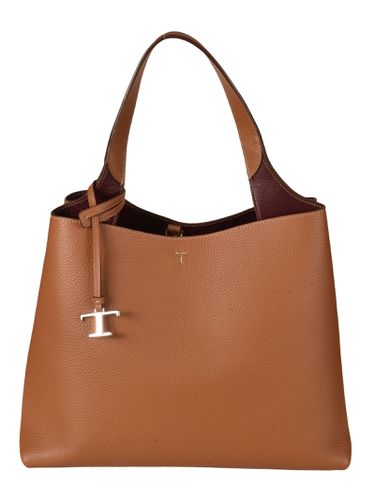 Tod's Timeless Logo Embossed Tote - Tod's - Modalova