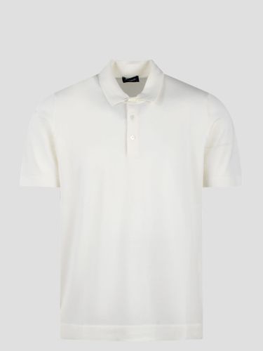 Drumohr Cotton Knit Polo Shirt - Drumohr - Modalova