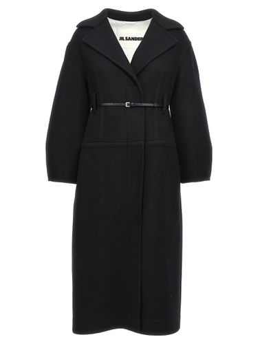 Jil Sander Long Wool Coat - Jil Sander - Modalova