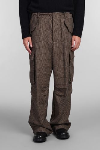 Laneus Pants In Brown Polyester - Laneus - Modalova