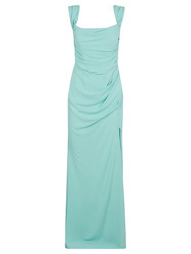 Sleeveless Wrap Long Dress - Giuseppe di Morabito - Modalova