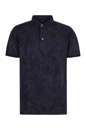 Etro Short Sleeve Cotton Polo Shirt - Etro - Modalova