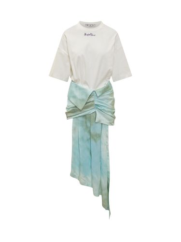 Off-White Bow Tie-dye Dress - Off-White - Modalova