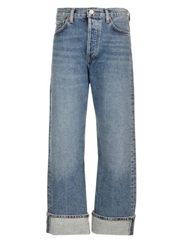 AGOLDE fran Jeans With Turn-ups - AGOLDE - Modalova