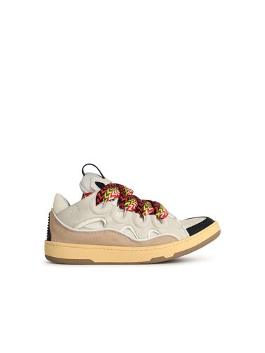 Curb Leather Blend Sneakers - Lanvin - Modalova