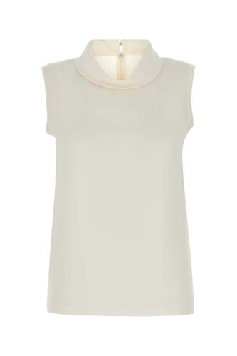 Valentino White Silk Top - Valentino - Modalova