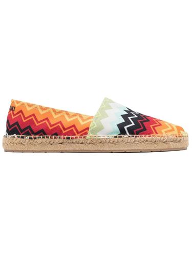 Multicolour Zig Zag-woven Espadrilles - Missoni - Modalova