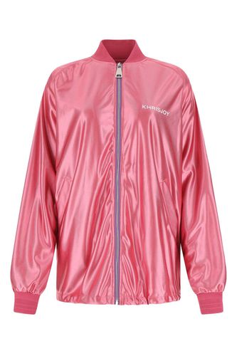 Pink Polyester Oversize Sweatshirt - Khrisjoy - Modalova
