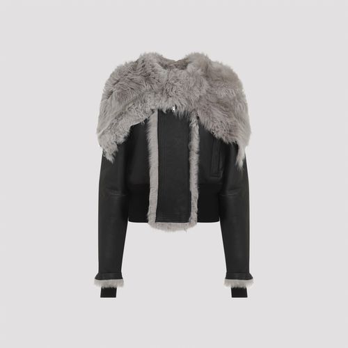 Rick Owens Shearling Zip Jacket - Rick Owens - Modalova