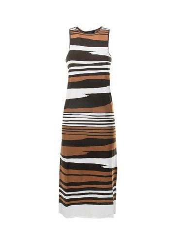 Striped Crewneck Sleeveless Dress - Weekend Max Mara - Modalova