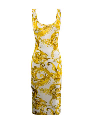 Barocco-print Midi Dress - Versace Jeans Couture - Modalova