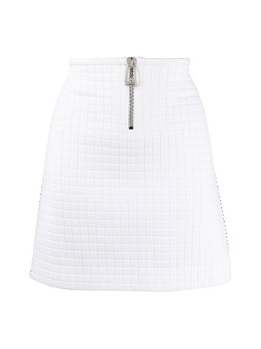 Contrast Stitching Mini Skirt - Bottega Veneta - Modalova
