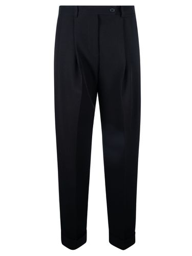 Wrap Buttoned Trousers - Ermanno Firenze - Modalova