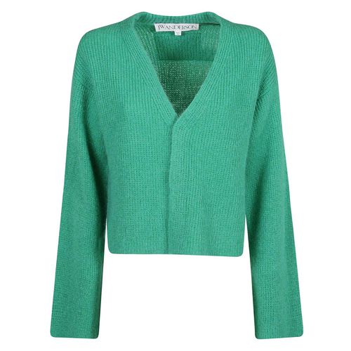 J. W. Anderson V-neck Long-sleeved Cardigan - J.W. Anderson - Modalova