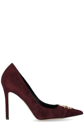 Logo Plaque Pumps - Elisabetta Franchi - Modalova