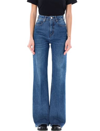 Flared Denim Jeans - Ami Alexandre Mattiussi - Modalova