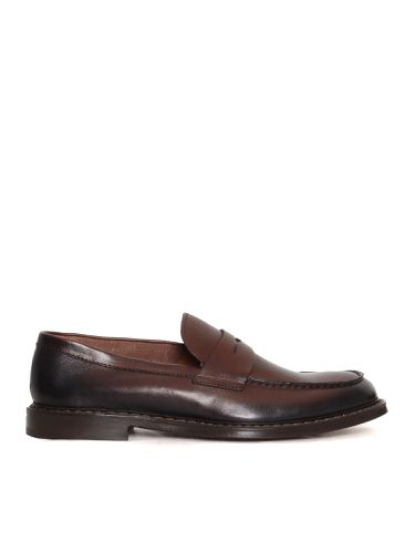 Doucal's Brown Leather Loafer - Doucal's - Modalova