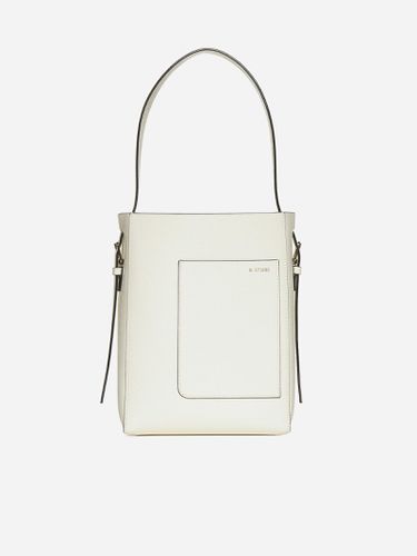 Valextra Leather Small Bucket Bag - Valextra - Modalova