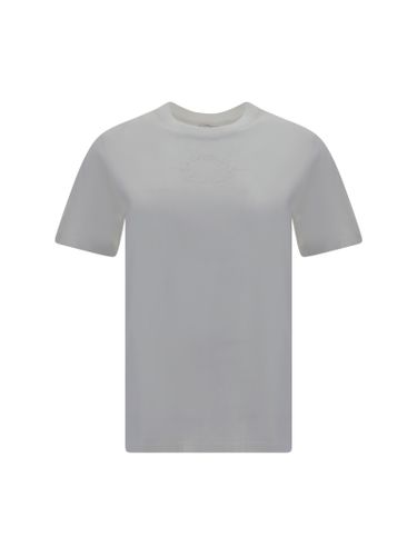 Burberry White Cotton T-shirt - Burberry - Modalova